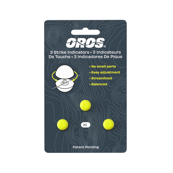 Oros 3-Pack Multi Color Strike Indicators Small