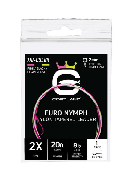 Cortland Precision Tapered Trout Nymphing Indicator Style Fly Fishing  Leader
