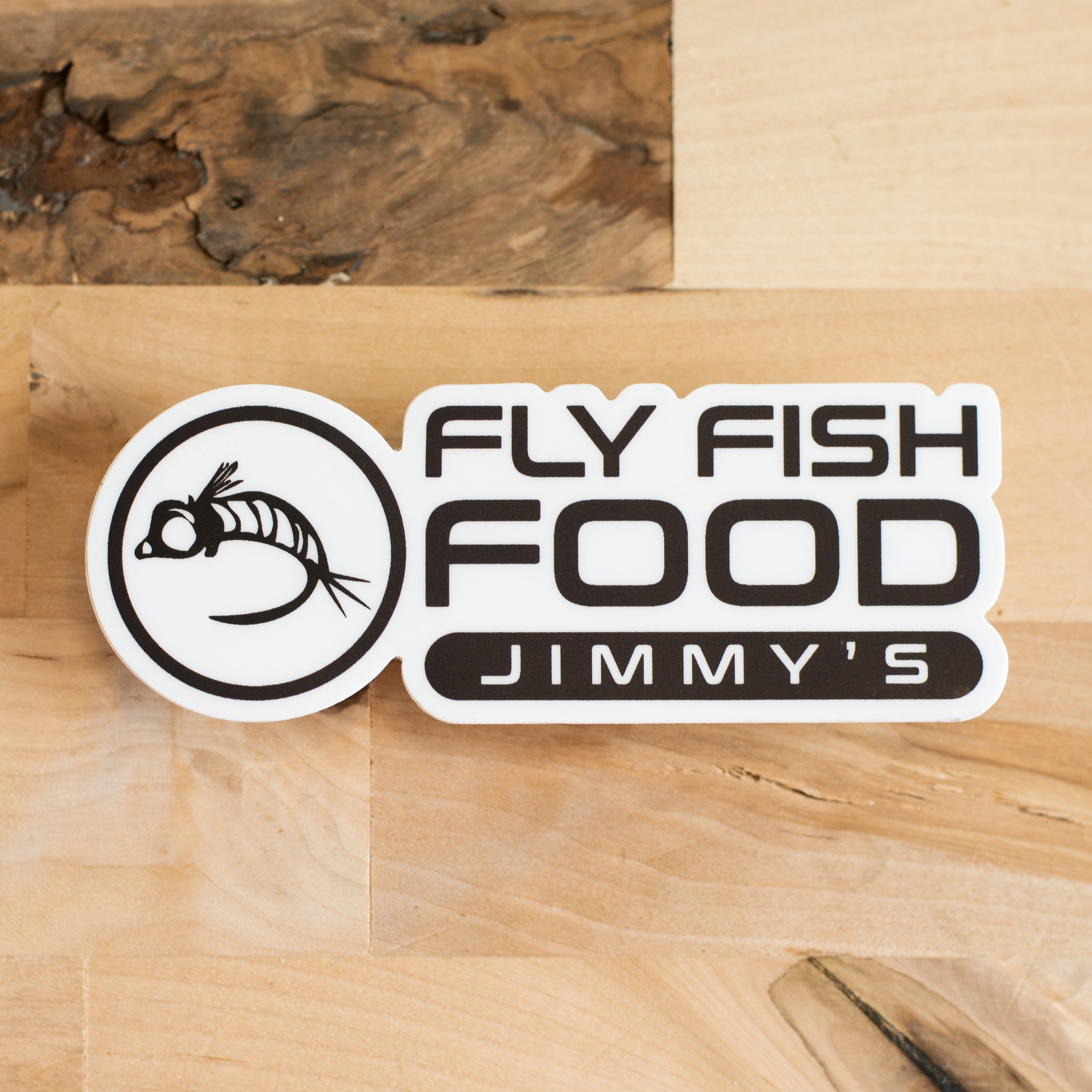 Fly Fish Food Sticker - Brook Trout (4)