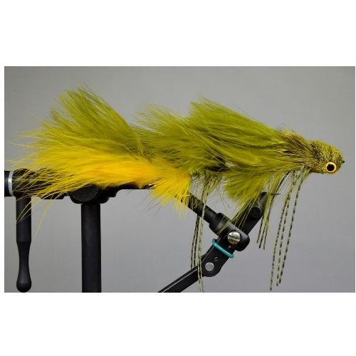 Galloup's Menage a Dungeon - Olive/Yellow – Fly Fish Food