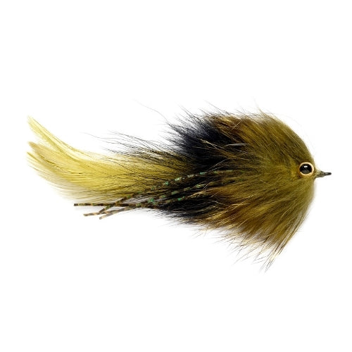 Fly Fish Food Rooster Patch Hat - Olive