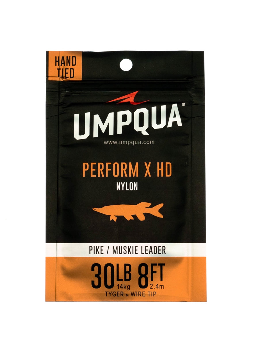 Umpqua Perform X Pike/Musky Leader With Tyger Wire – Fly Fish Food