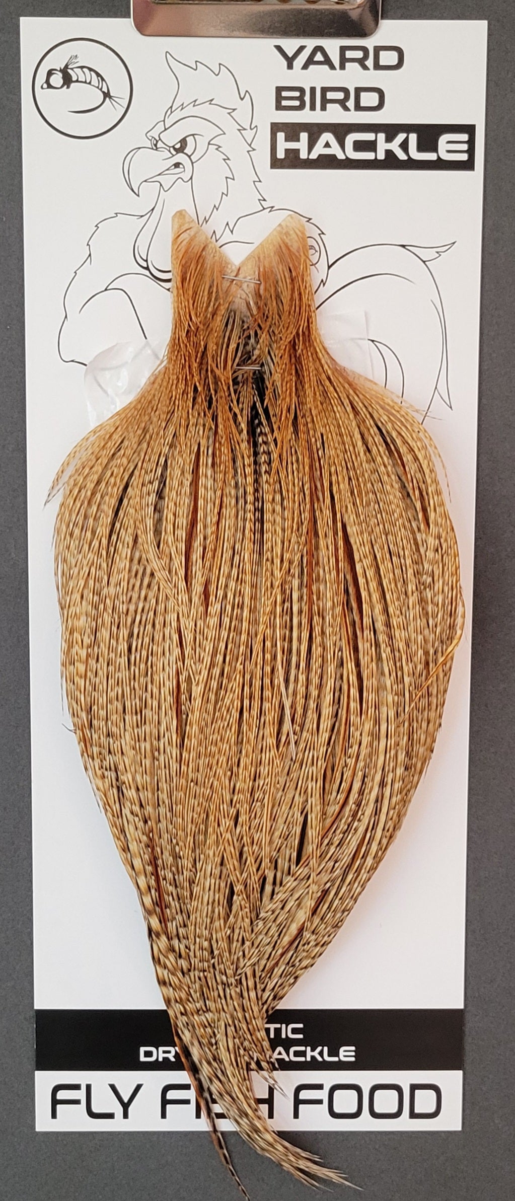 Flash Sale Hackle 453 - Yard Bird Cape - Dun Cree (sizes 8-22