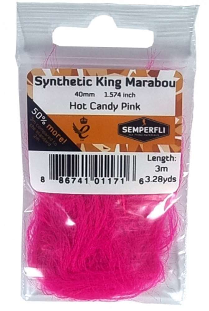 Semperfli Synthetic Marabou 20 mm / Tangerine