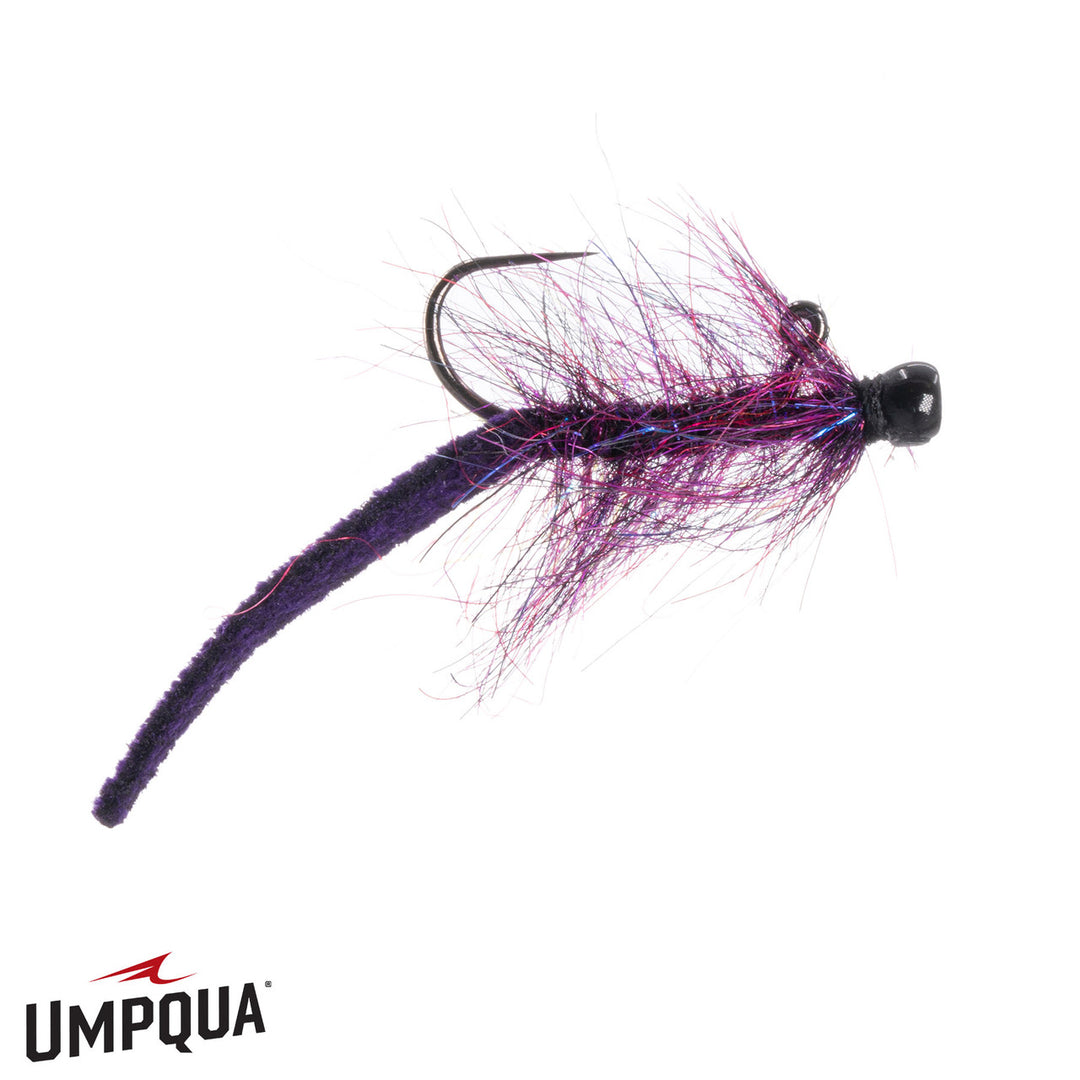 Balanced Leather Leech Nano - Purple – Fly Fish Food