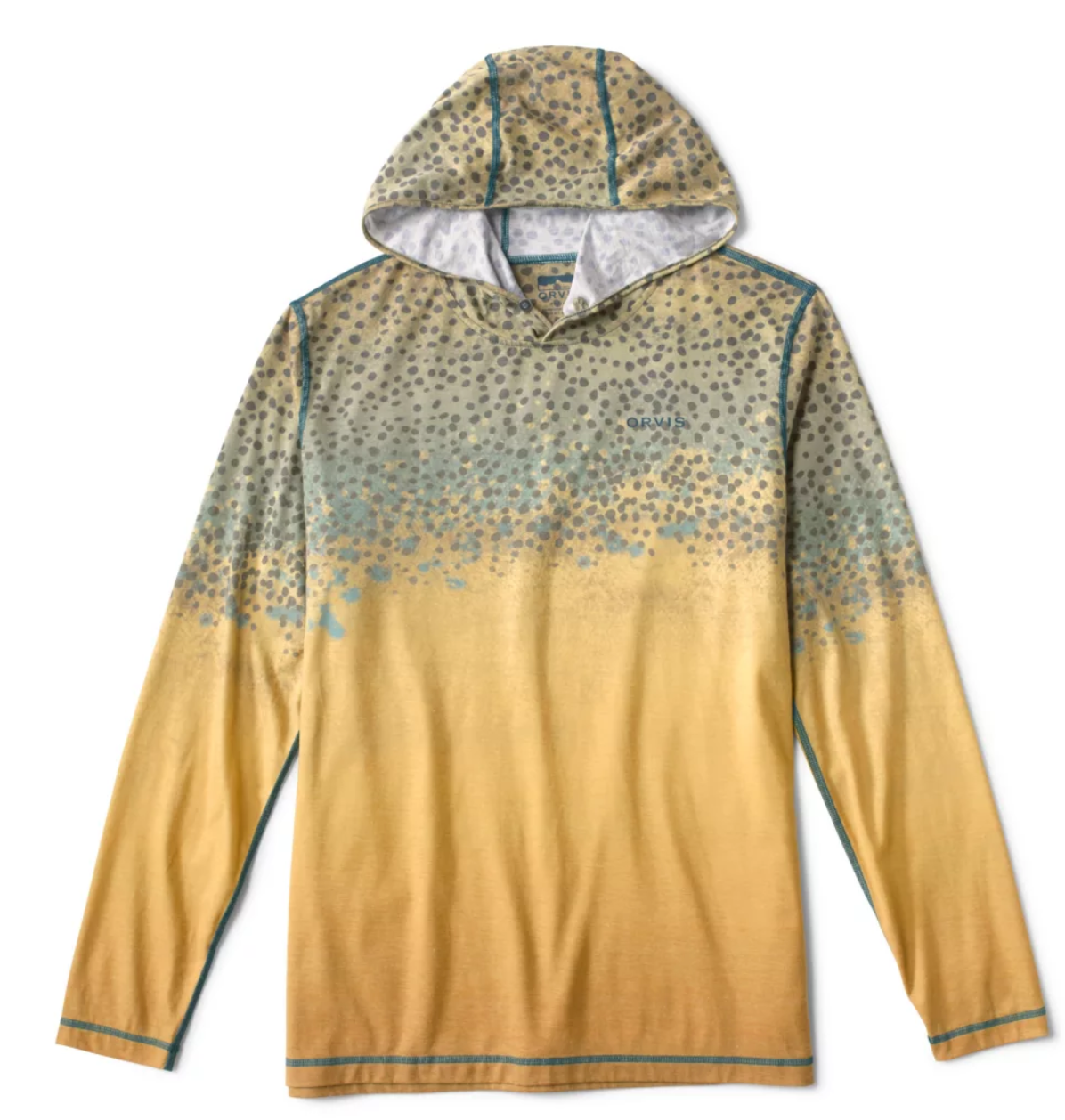 Orvis - Men's Dri-release Pullover Hoodie - Brown Trout