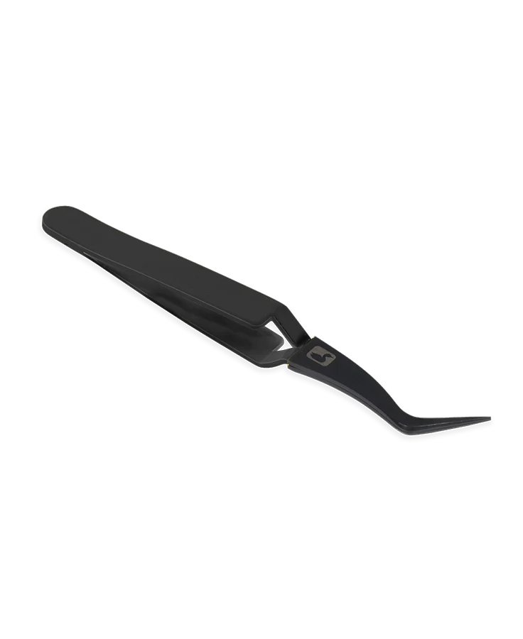 Loon Micro Tip D-Loop Tweezer - Black