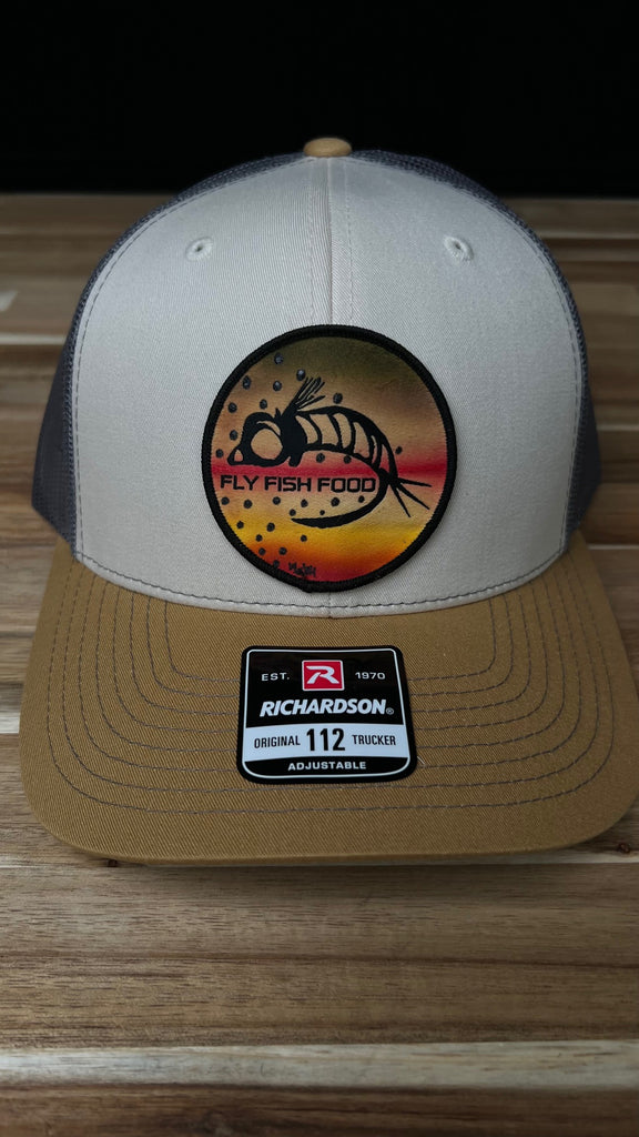 Fly Fish Food Hat - Utah Logo Brook Trout