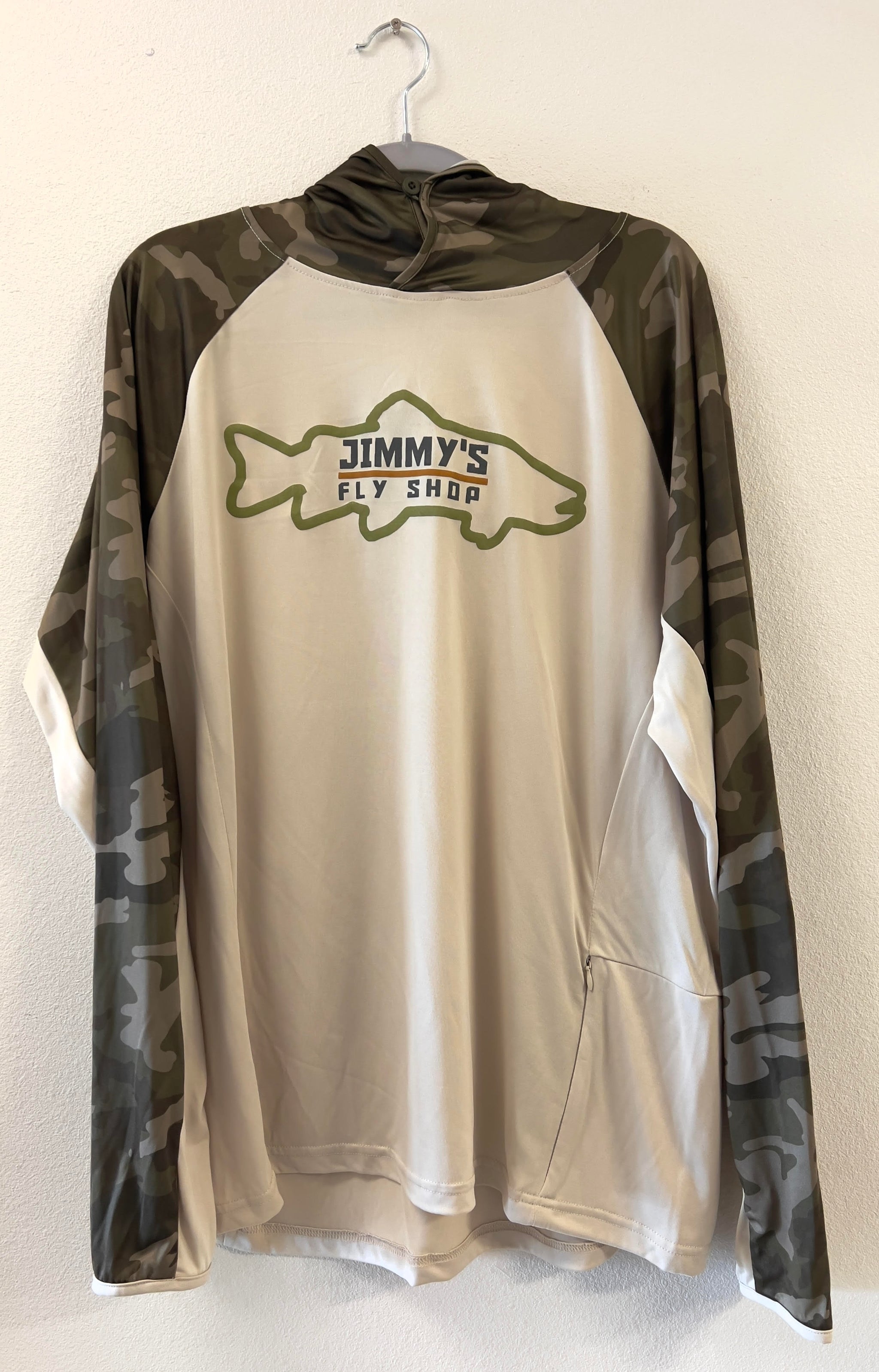 Jimmy's Sun Hoody - Camo/Tan