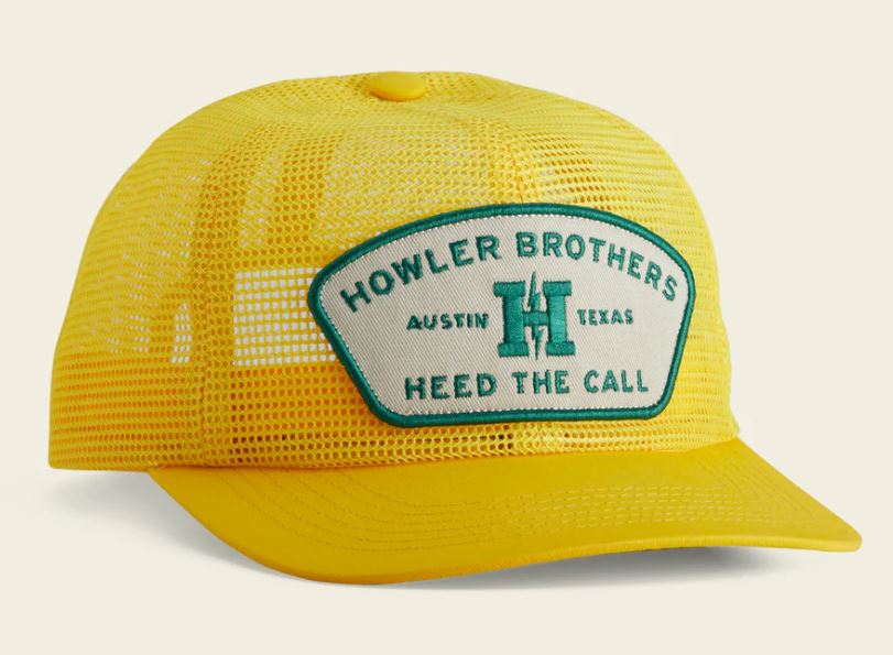 Howler Bros Unstructured Snapback Hat - Feedstore: Yellow