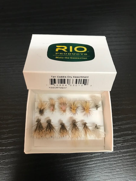 RIO Tan Caddis Dry Fly Assortment
