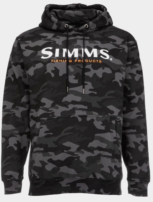 M's Simms Logo Hoody - CX - Woodland Camo Carbon