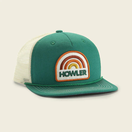 Howler Bros - Rainbow Snapback - Green