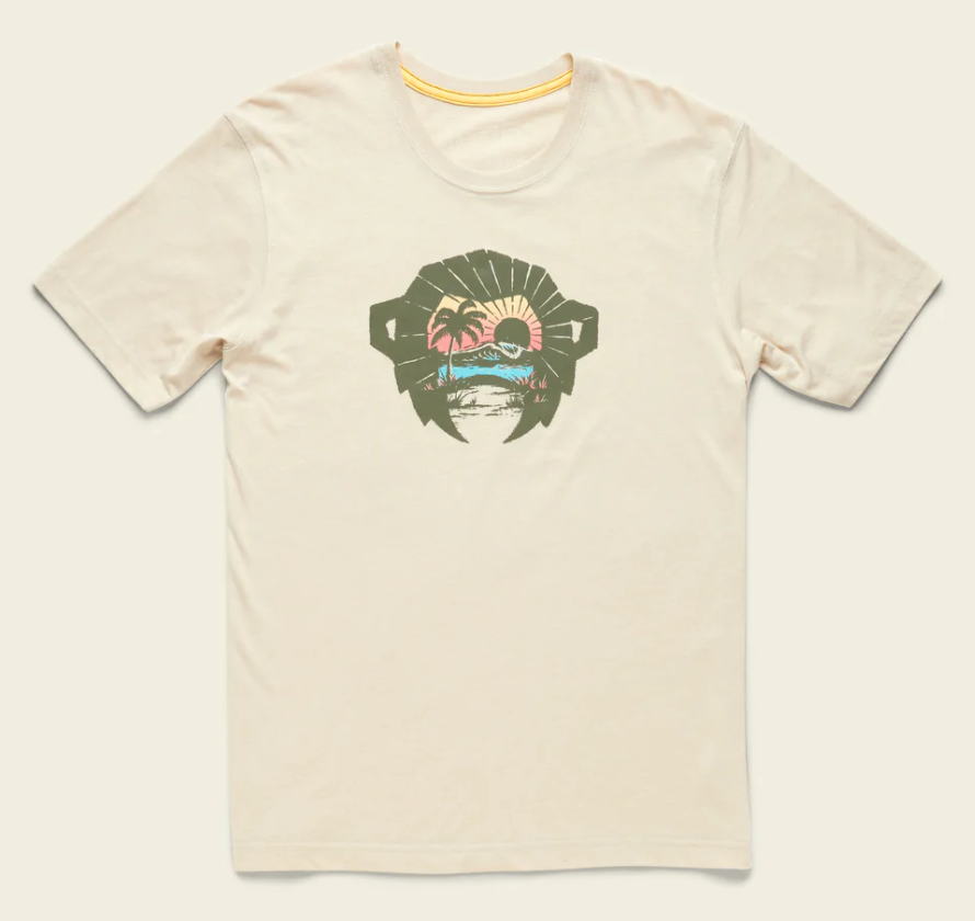 Howler Bros - El Mono Playa T-Shirt - Sand Heather