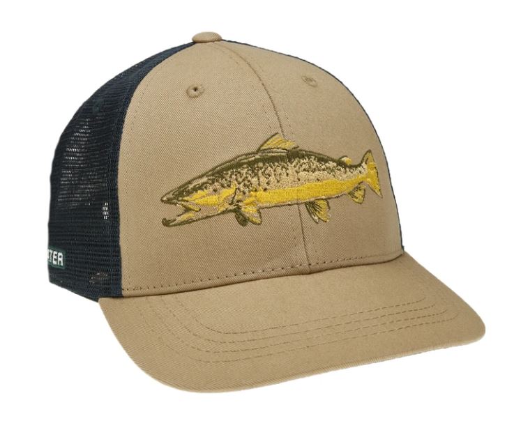 Fish Logo Hat - Twill Tan