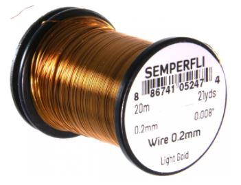 Semperfli - Wire - 0.1mm - Red