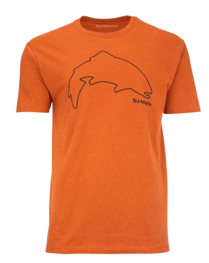 Simms M's Trout Outline T-Shirt