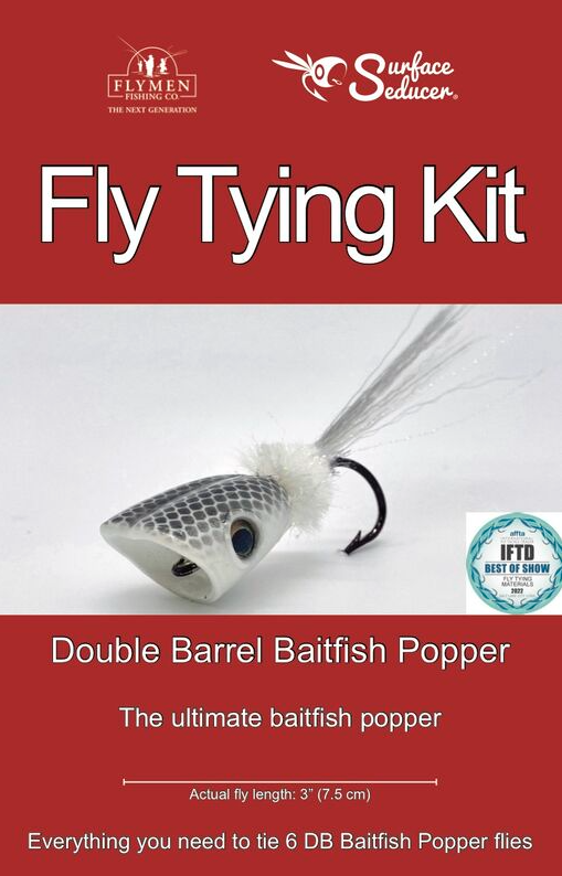 Fly Tying Kit - Double Barrel Baitfish Popper