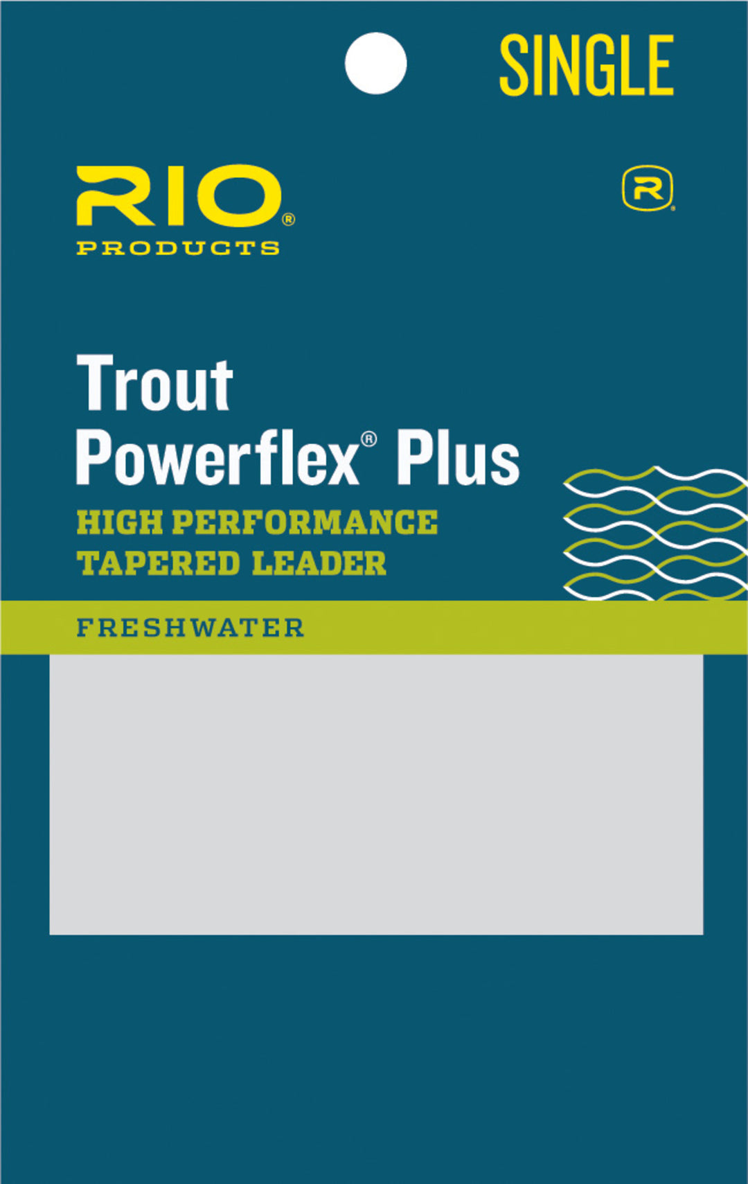 Rio Powerflex Plus Leader Single / 9ft / 3X
